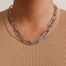 Load image into Gallery viewer, Daydream Silver Link Necklace