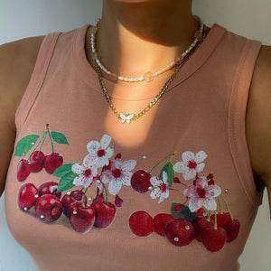 Butterfly Gold Necklace