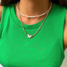 Load image into Gallery viewer, Butterfly Gold Necklace