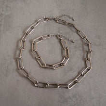 Load image into Gallery viewer, Daydream Silver Link Necklace