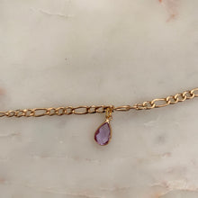 Load image into Gallery viewer, gold figaro anklet