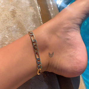 Caramel Figaro Anklet