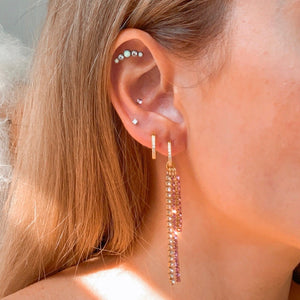 Rosa Gold Earrings