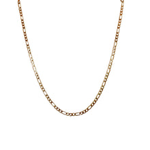 Load image into Gallery viewer, Gold Dainty Figaro Necklace