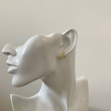 Load image into Gallery viewer, Mimi Gold Huggie Earrings