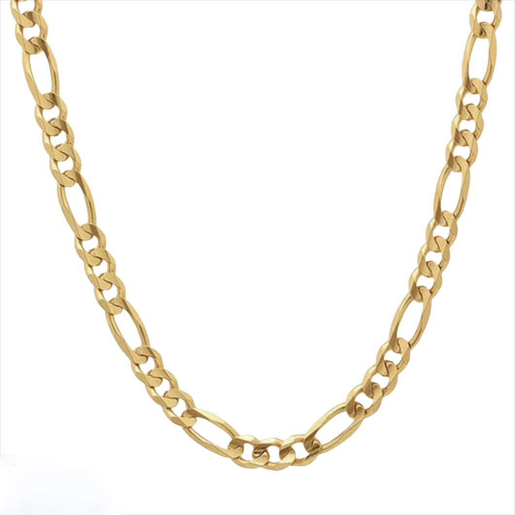Cara Gold Figaro Necklace