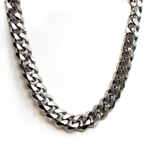 Layla Silver Chunky Necklace