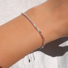 Load image into Gallery viewer, Flora Tennis Bracelet