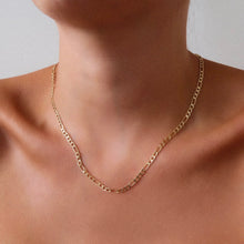Load image into Gallery viewer, Gold Dainty Figaro Necklace