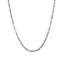 Load image into Gallery viewer, Silver Dainty Figaro Necklace