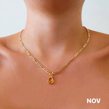 Load image into Gallery viewer, Birthstone Gold Dainty Necklace