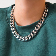 Load image into Gallery viewer, Layla Silver Chunky Necklace