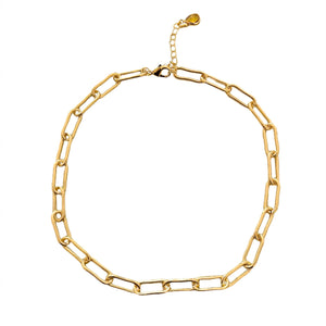 Daydream Gold Link Necklace