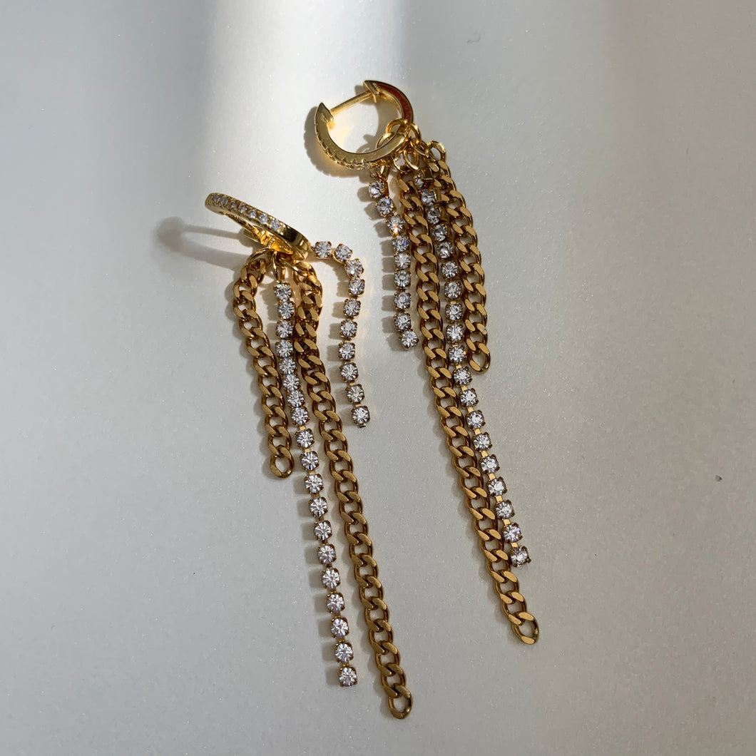 Aura Gold Earrings