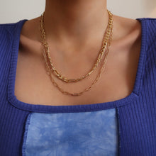Load image into Gallery viewer, Raya Gold Layered Necklace