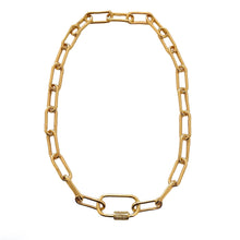 Load image into Gallery viewer, Gold Daydream Clasp Necklace
