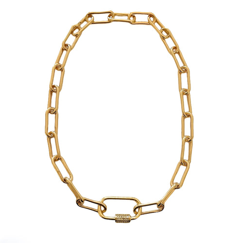 Gold Daydream Clasp Necklace