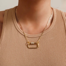 Load image into Gallery viewer, Mila Gold Clasp Dainty Necklace
