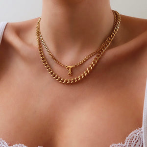 Initial Choker Necklace