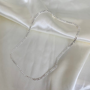 Silver Dainty Figaro Necklace